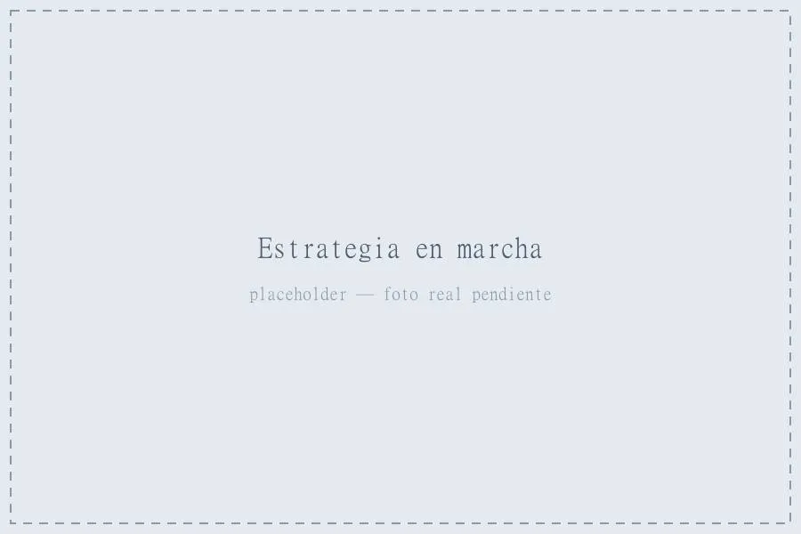 Estrategia en marcha